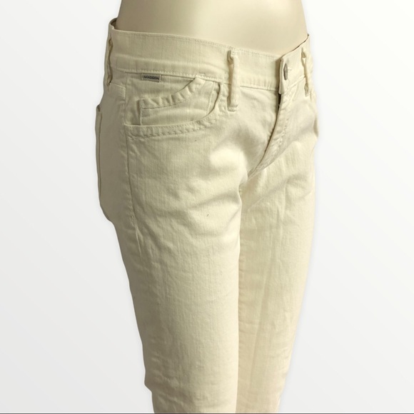Goldsign Frontier White Ankle Jeans Size 28 - Picture 6 of 9